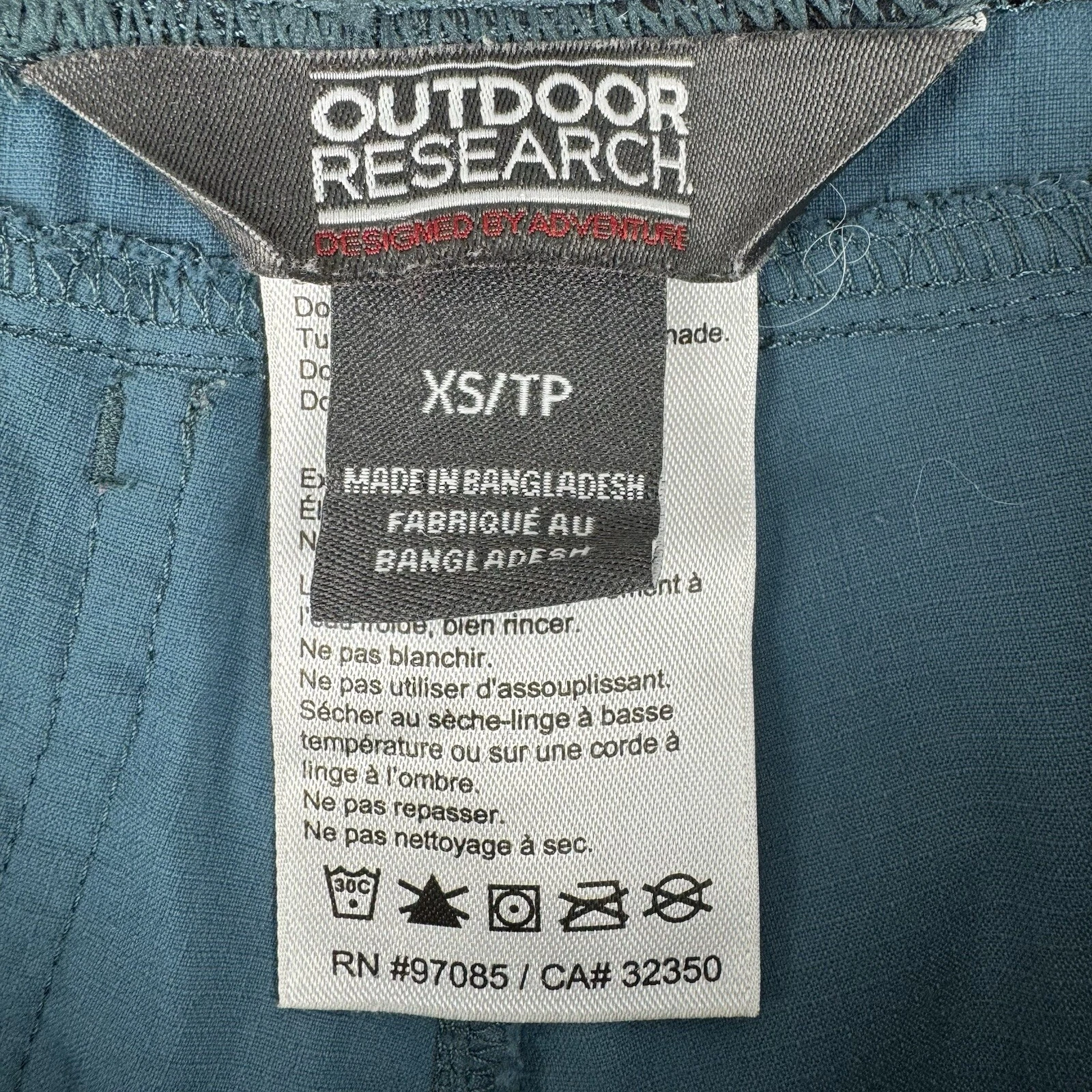 outdoor-research zendo nylon stretch shorts