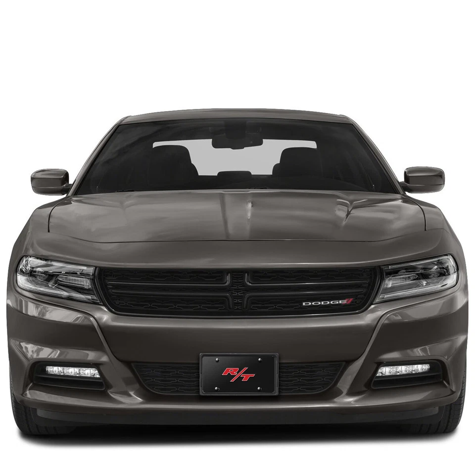 Dodge R/T 3D Logo Logo on Chrome Stainless Steel License Plate - Imagem 4 de 4