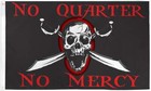 10 x "No Quarter No Mercy Pirate" flag 3x5 ft polyester banner sign skull sword