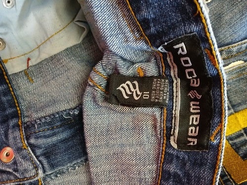 Vintage Y2K Rocawear Denim Jeans Loose Baggy/Hip-Hop/Boy Size 10 - Picture 2 of 13