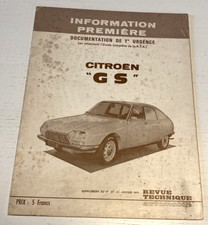 Revue technique Citroen GS