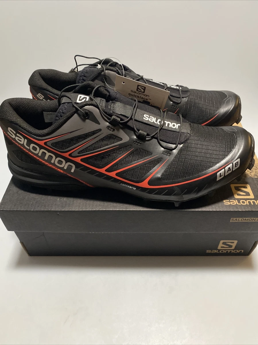 Salomon S-Lab Speed Trail Running Shoes Black L3784560030 Unisex Men 9 Women 10 |