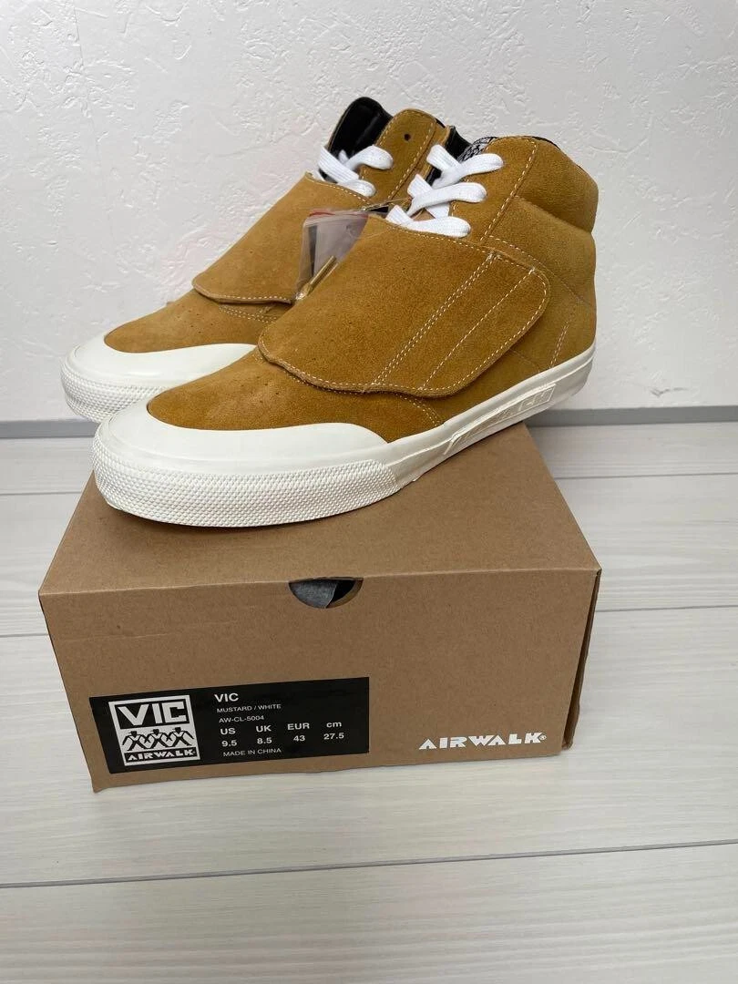 AIRWALK VIC Mustard White AW CL 5004 men s 26.5 Black String