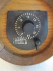 VINTAGE FIRST NATIONAL BANK 6" WOOD BARREL COIN BANK w/ COMBINATION LOCK — photo 9