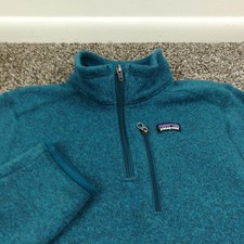 Patagonia Better Sweater Youth 2XL 16-18 Unisex Blue Fleece 1/4 Zip 65705