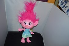 Hasbro Trolls Hug Time Poppy Talking Light Up Doll Small Poppy 2015 15" E2