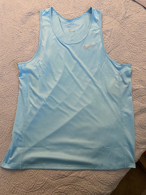 nike men's dry miler running tank