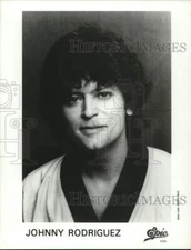 1988 Press Photo Singer Johnny Rodriguez - sap72946