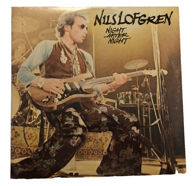 Nils Lofgren Night SP-3707 Stereo A&M Records Vintage 1977 LP Vinyl EX-NM