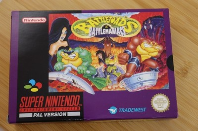 Battletoads In Battlemaniacs - Super Nintendo SNES Videospiel - CIB PAL UKV