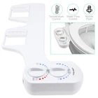 Bidet Fresh Water Spray Kit Non Electric Toilet Seat Attachment Hot/Cold Wash