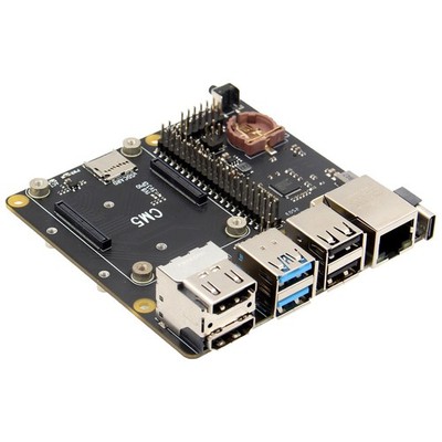 X1500 CM5 IO Carrier Board for Raspberry Pi Compute Module 5 Support Dual M.2...