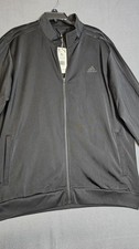 NEW Adidas men Essentials Warm-Up 3-Stripes Jacket Size XL