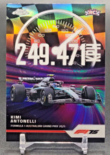 Kimi Antonelli RC 2025 Topps Chrome Formula 1 Top Speed Refractor #TS-4 F1