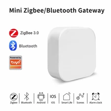 Tuya Zigbee/Bluetooth Gateway Smart Wireless Hub Gateway Connect 128(Max)Zigbee 