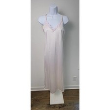 Vintage Set Of 3 Dixie Belle Satin Dress Slip Size 36 White Nylon