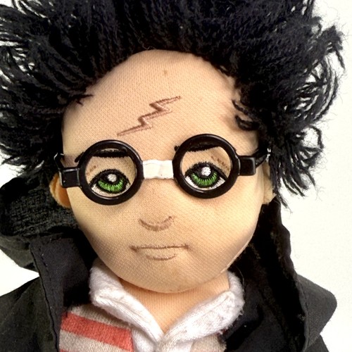 Vintage Mattel Harry Potter & Hermione GRYFFINDOR 12" 2001 Plush Dolls - Picture 12 of 23