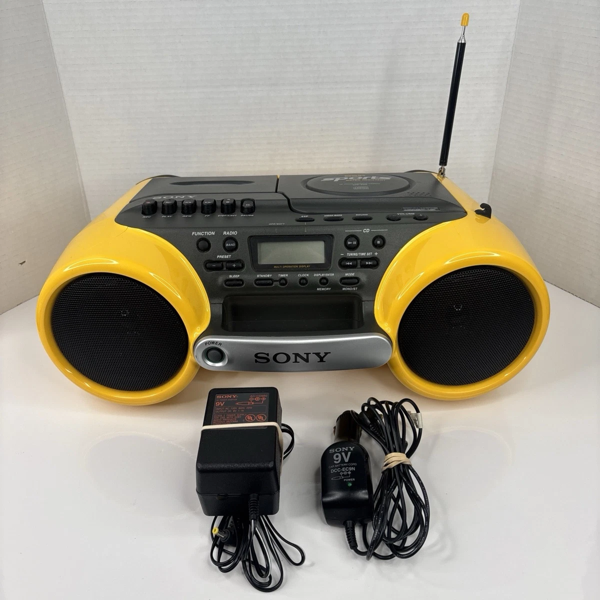 Sony Yellow Portable Stereos & Boomboxes for sale | eBay