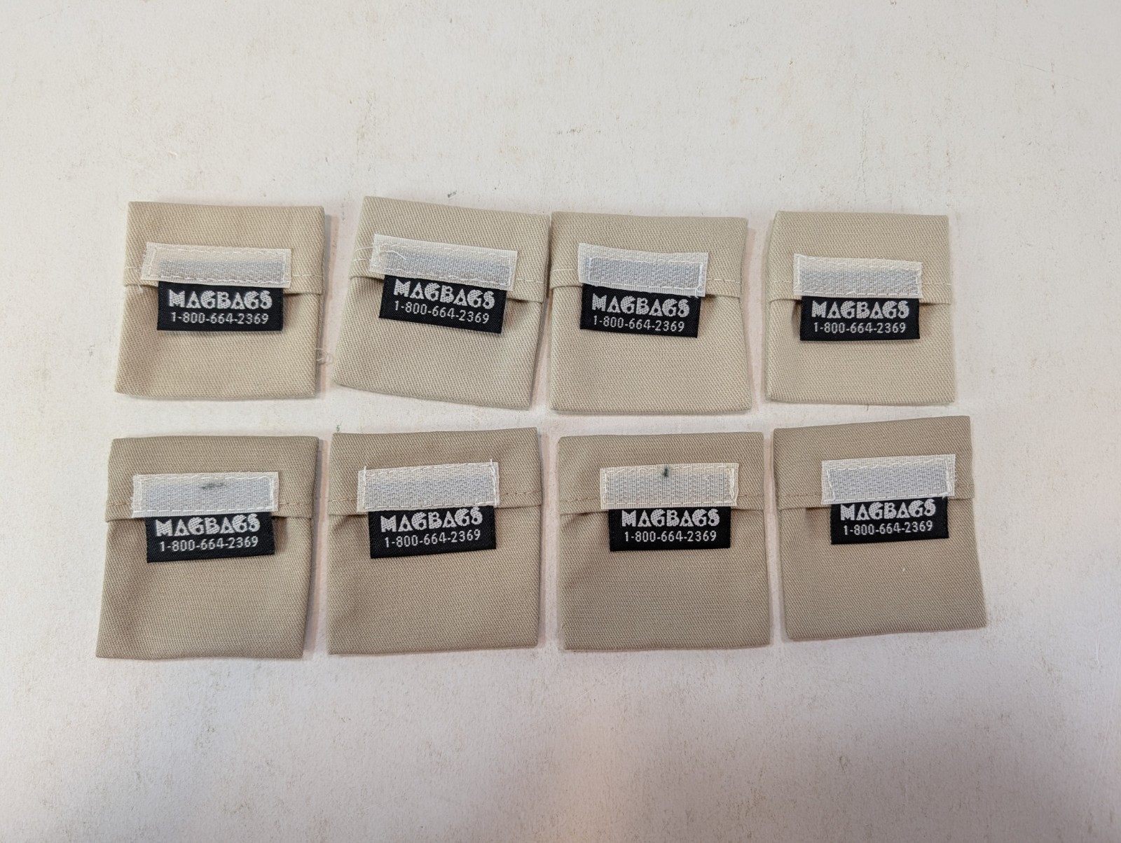 LOT OF 8 Magbags For Nikken Magnetic Therapy Super Mini Round 1.5" Magnet Bags