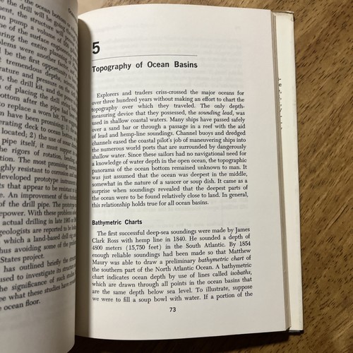 Warren E. Yasso OCEANOGRAPHY First Edition 1966 SIGNED Study of Inner Space - Bild 8 von 9