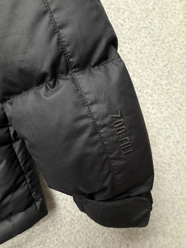 Chaqueta Marmot Para Hombre Mediana Negra Guías Plumón Capucha 700 Relleno Abrigo Aislado Foto 3 de 4