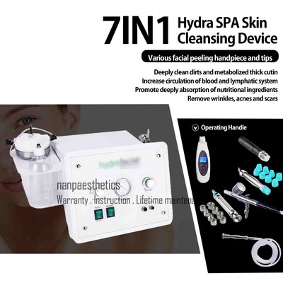 7 in 1 Facial Spa Deep Cleansing Water Peel Skin Care Hydra Dermabrasion Machine
