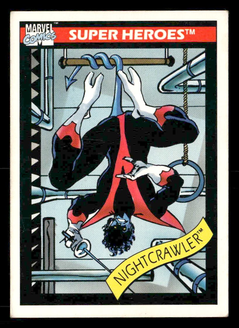 1990 Impel Marvel Universe #38 Nightcrawler