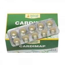 5 X MAHARISHI CARDIMAP 500 TABS  100 x 5  PURE HERBAL- FREE SHIPPING