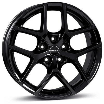 Borbet Felgen Y 8.0x19 ET45 5x108 SW für Ford C-Max Edge Focus Galaxy Kuga Monde - Bild 1 von 4