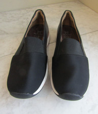 Vionic Cameo Leather/Neoprene Black Loafer Slip On Women's Shoes Size 8 M EU 39