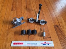 VTG LEYBOLD Germany Track Trolley Physics Experiment Kit W/ Weights & Launcher
