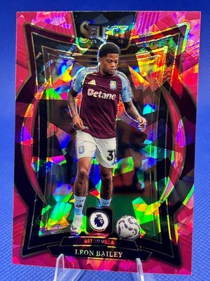 2024-25 Panini Select Premiere League Leon Bailey Pink Ice Terrace #13