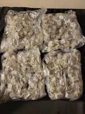 LED Battery Operated Warm White Wire Fairy String Lights Flexible Gold