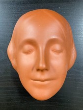 Wandmaske Maske unbekannt Frau Tote aus der Seine 13cm 60er Jahre