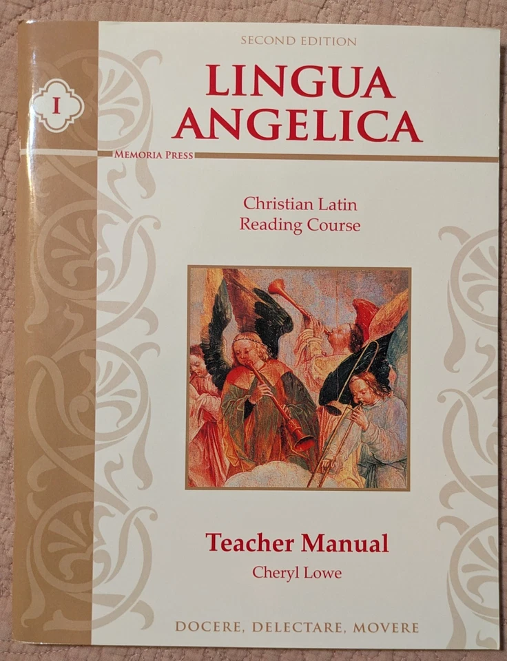 Lingua Angelica Set Memoria Press Student, Teacher, Song Book Homeschool - Image 2 of 4