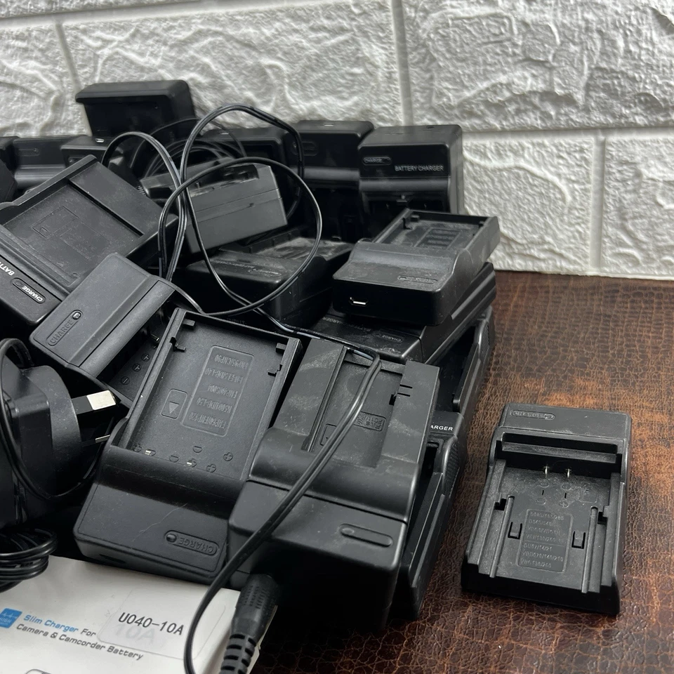 Bulk Lot Mixed 59x Camera Chargers Canon Lumix Fujifilm Panasonic Job Lot READ - Image 4 of 4