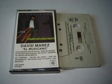 David Marez - El Musicano cassette tape 1990 CBS Latin Tejano rare