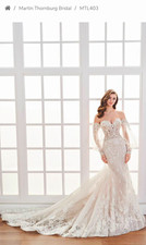 Martin Thornburg Luxe Rosamund Wedding Dress, Size 6