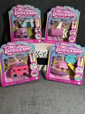 Mini Barbie Land Bundle Car Boat Camper Plane Set Playset New Sealed Mattel