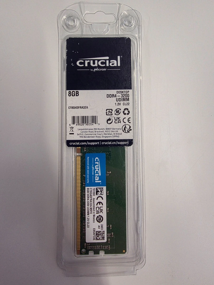 新品未開封　DDR4 PC4-3200(DDR4-3200) PC4-25600 (DDR4-3200) Bus Speed DDR4 SDRAM Memory (RAM) for sale