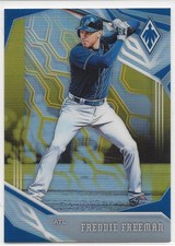 (0514) FREDDIE FREEMAN #/10 2019 PANINI PHOENIX BASEBALL GOLD PARALLEL #24 SP