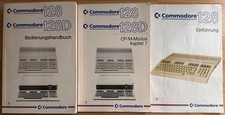 Commodore 128 Books, Manuals - As Pictured