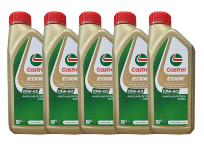 Castrol Edge 10W-60 Supercar VW 501 01/ 505 00 BMW M-Modelle 5x1 Liter Motoröl