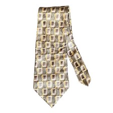 Vintage Pierre Cardin Necktie Wide 100 Silk Made in USA Tie Retro