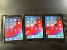 Lot Of 3x iPad Air 1st Gen 128GB Wi-Fi /Cellular bundle For Parts/repair - H24