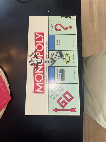 Monopoly Vintage 1985 Classic Edition Board Game Parker Brothers Complete