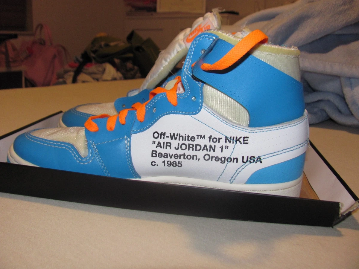 Las mejores ofertas en Jordan 1 Retro OG x Off-White High White | eBay