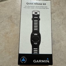 Garmin Quick Release Kit Wristwatch Band Black Compatible with Garmin Watches