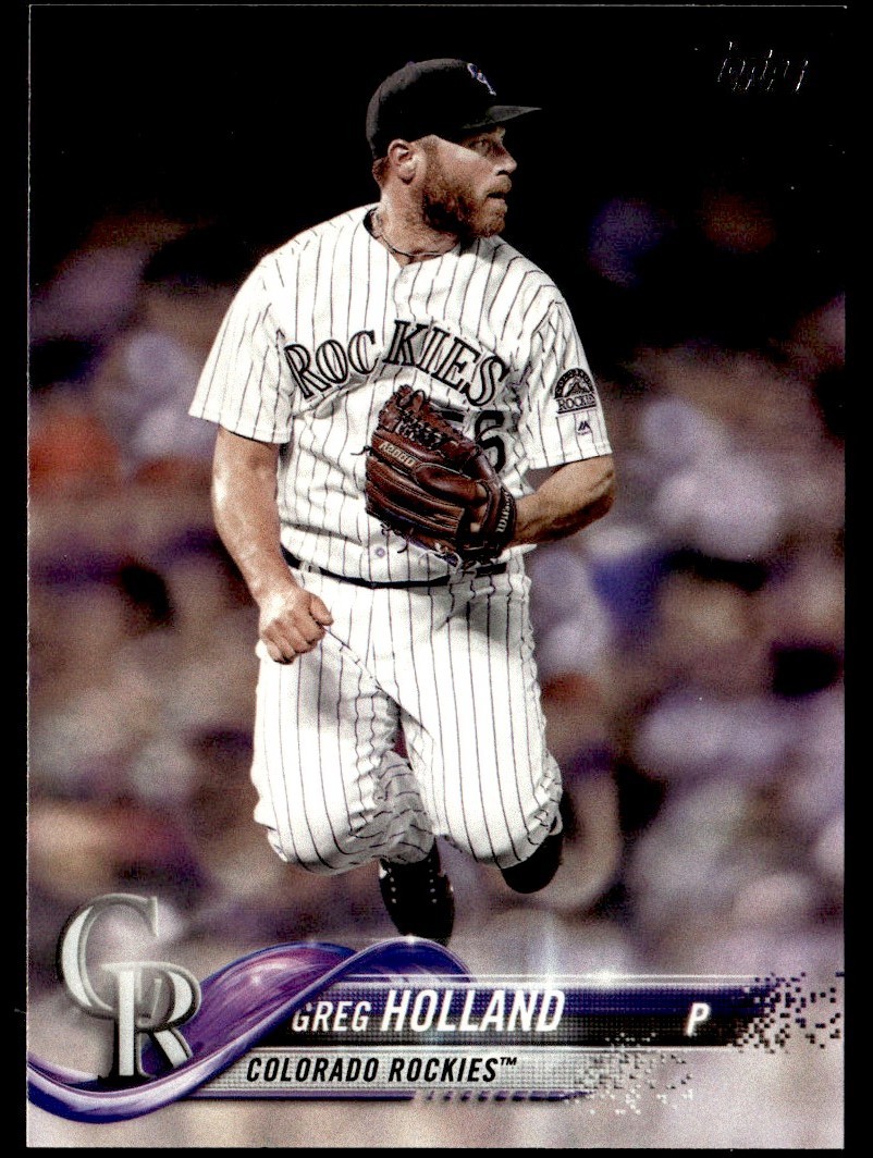 2018 Topps Greg Holland Colorado Rockies #269