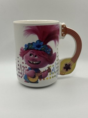 DreamWorks Trolls Poppy World Tour Mug Zak Designs Guitar Handle